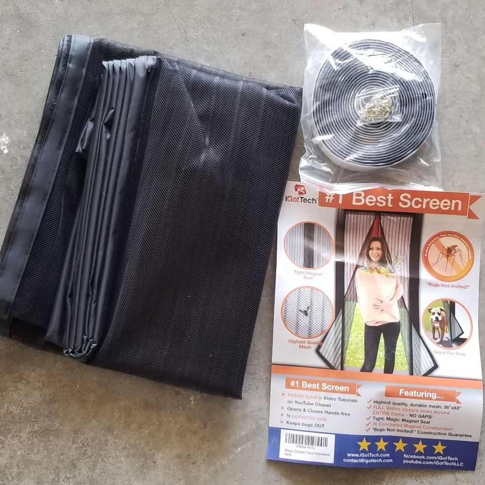 Flexible Door Screen